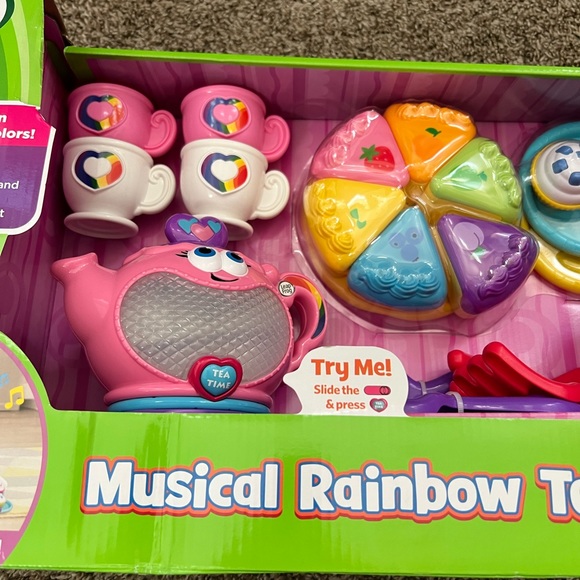 Toys New Leapfrog Musical Rainbow Tea Party Deluxe Tea Set Walmart Exclusive Poshmark